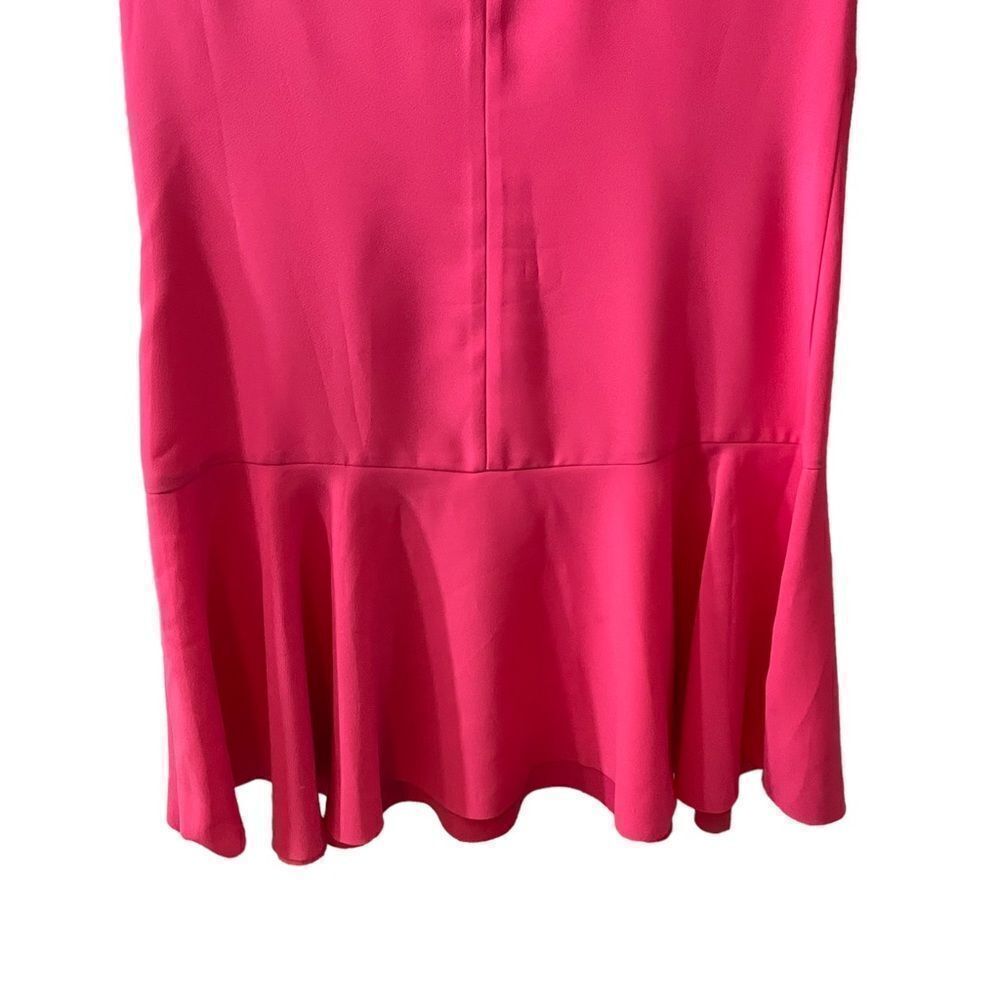 Banana Republic Flounce Dress‎ Kismet Pink Size 4P - Picture 11 of 14